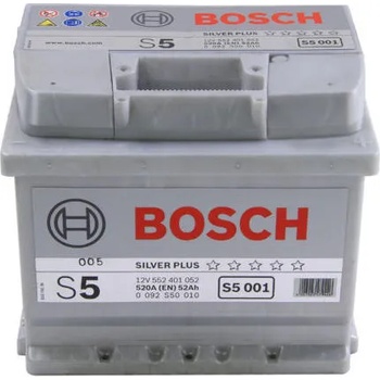Bosch Silver Plus S5 12V 52Ah 520A right+ (0092S50010)