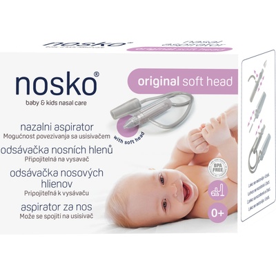 NOSKO Odsávačka nosových hlienov original set pripojiteľná k vysávaču set