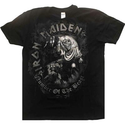 Iron Maiden Number of the Beast čierna