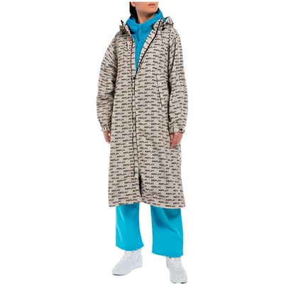 Replay Палто Replay W7755.000. 10320 coat - Green (Beige / Light Cyano)
