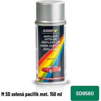 Motip sprej Škoda akrylový autolak 150 ml SD9560 zelená pacifik metalíza