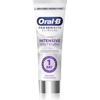 Oral-B Pro-3D White Intensive Whitening интензивна избелваща паста за зъби Radiant White 75ml