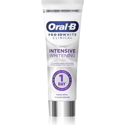 Oral-B Pro-3D White Intensive Whitening интензивна избелваща паста за зъби Radiant White 75ml