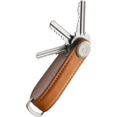 Orbitkey Kožená 2.0 Espresso Brown tmavě hnědá s kontrastním prošíváním