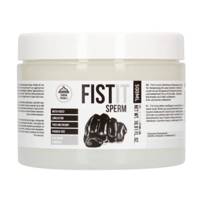 Shots Toys Фистинг лубрикант с вид на сперма Fist It Sperm 500 мл