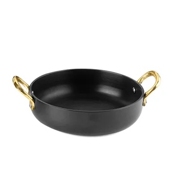 Image 1 of Horecano Алуминиева шола с две дръжки ЧЕРНА 15 x4cm-SG-77712(B) (0184164)