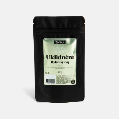 ŽIVINA Bylinný čaj Uklidnění pro klidné chvíle bez kofeinu 50 g