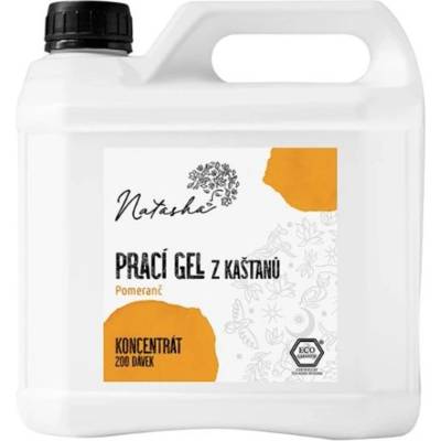 Natasha Prací gel z kaštanů Pomeranč koncentrát 3 l