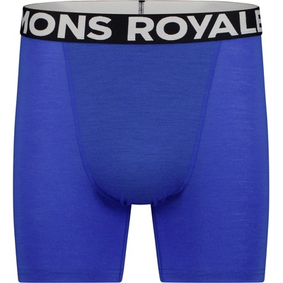 Mons Royale Мъжко мериносово термобельо Mons Royale Hold 'em Boxer Merino base layer - Ultramarine (015-0870-3211)