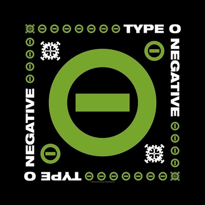 Šátek Type o negative negative symbol Razamataz B108