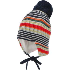 Sterntaler Плетена бебешка шапка Sterntaler - На райе, 51 cm, 18-24 месеца (4702254-300) - ozone