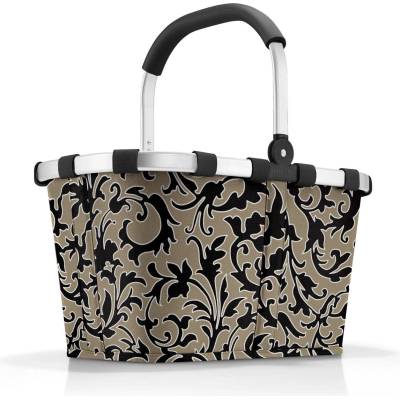 Reisenthel carrybag baroque marble Sturdy shopping basket with plenty of storage space and practical inner pocket. Elegant and water-repellent design - BK7061