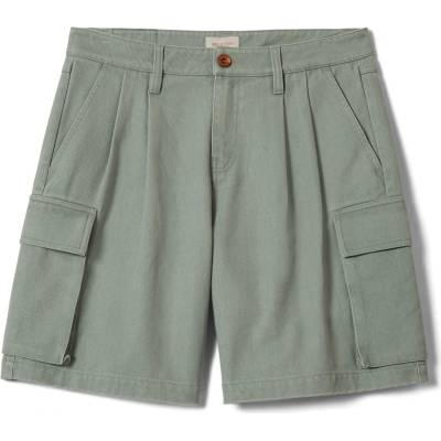 Brixton Дамски къси панталони Brixton Women's The Alba Baggy Carpenter Short Shorts - Washed Sage Green - размер XS (112-3999-0111)