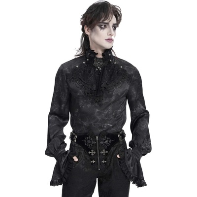 Devil Fashion košele Cursed Prince čierna