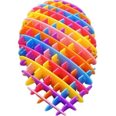 Lean Toys Hračka antistresová Rainbow farebná 10 cm
