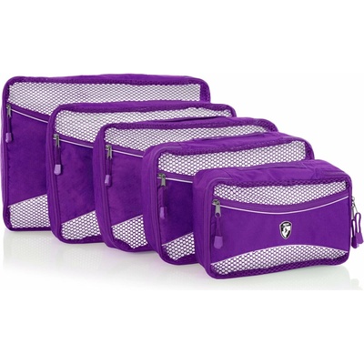 Heys Eco Packing Cube 5ks Set II Purple