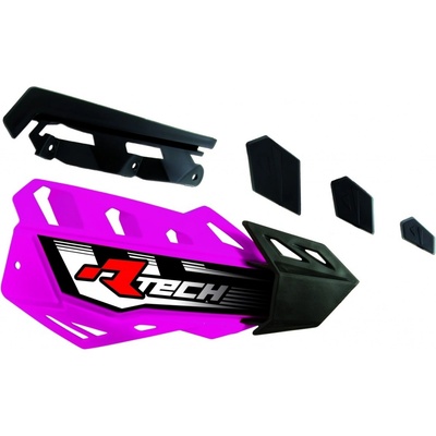 Plasty krytov páčok FLX / FLX ALU / FLX ATV, perách (neon ružovo-čierne, pár)