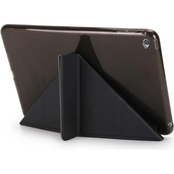 SES 2v1 Smart flip cover + zadní silikonový ochranný obal pro Apple iPad 9.7" 2018 6. generace černý 6754