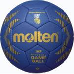 Molten Хандбална топка Molten H3A5000-B OFFICIAL BALL IHF blue размер 3