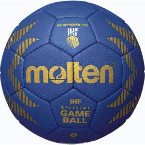 Molten Хандбална топка Molten H3A5000-B OFFICIAL BALL IHF blue размер 3