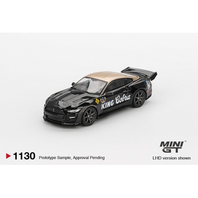Dragon MINI GT Shelby GT500 Snake Concept Black / Gold 1:64