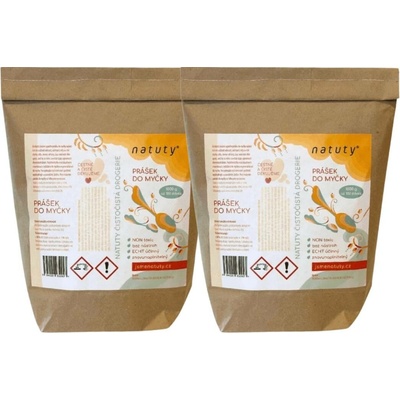 Natuty Prášek do myčky 2 x 1 kg