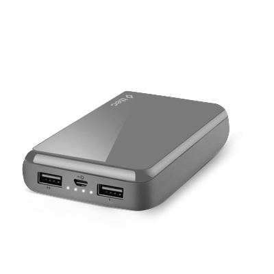 Ttec Външна батерия ReCharger 10.000mAh Universal Mobile Charger - Сива, 116982