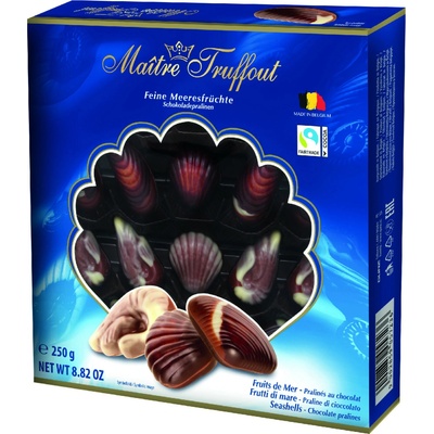 Maître Truffout mořské plody s lískooříškovou náplní 250 g
