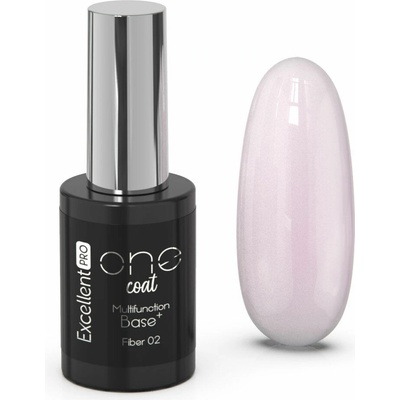 Excellent PRO One Coat Base Multifunction Fiber Base Delicate Pink (02) 11g