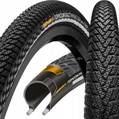 Continental Top Contact Winter II Premium skládací pro elektrokolo 28x1 3/8x 5/8" černá Skin Reflex