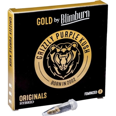 Blimburn Seeds Grizzly Purple Kush semienka neobsahujú THC 9 ks