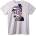 NOONEBRAND Тениска с Аниме момиче със слушалки - XL, White