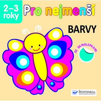 Svojtka & Co. Pro nejmenší - Barvy se samolepkami
