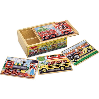 Melissa & Doug puzzle dopravní prostředky