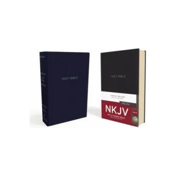 Image 1 of NKJV, Gift and Award Bible, Leather-Look, Blue, Red Letter, Comfort Print | Thomas Nelson