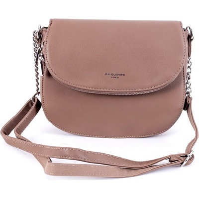 David Jones Paris malá crossbody kabelka 6815-1 velbloudí hnědá