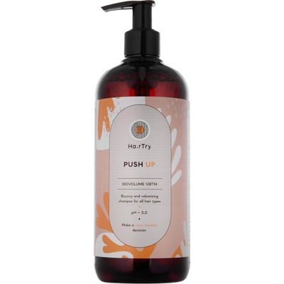 HairTry Push Up šampón pre pružnosť a objem vlasov 500 ml
