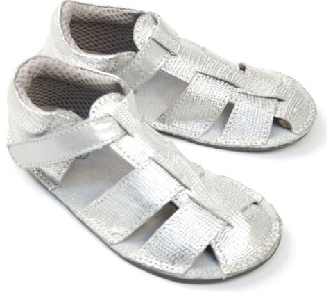 Ef sandálky Silver Gliter