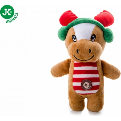 JK ANIMALS plyšový sob X Mas 23 cm