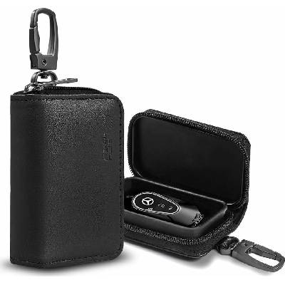 Kľúčenka Faradayova klec TECH PROTECT KLR300 POUCH KEYLESS RFID SIGNAL BLOCKER CASE BLACK/BLACK