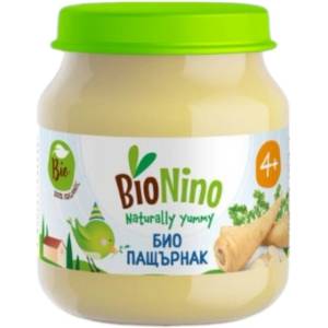 BioNino Био зеленчуково пюре BioNino - Пащърнак, 4 м+, 120 g (BN2232) - baby