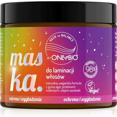 ONLYBIO HAIR BALANCE MASKA NA LAMINÁCIU VLASOV