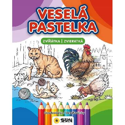 Zvieratká Veselá pastelka