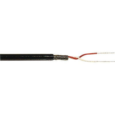 Tasker Mikrofon Kabel na Cívce 2x 0.08 mm² 100 m Černá