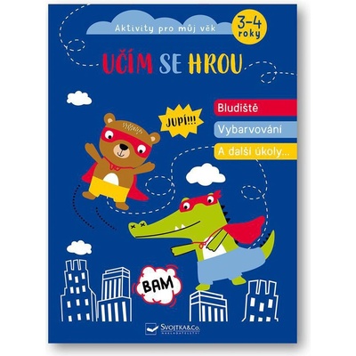 Učím se hrou - Bludiště, vybarvování a další úkoly