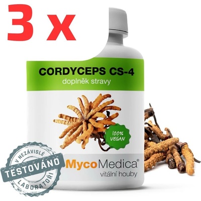 MycoMedica Cordyceps CS-4 3 x 90 kapslí