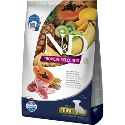 N&D Tropical Selection AG puppy mini lamb 5 kg