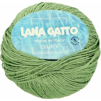 Lana Gatto Silky 30373 zelená