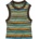 Passenger Дамски топ Passenger Women's Out There Ribbed Vest Top - Espresso Multi Stripe (916-6051-0114)