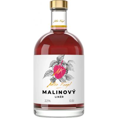 Anton Kaapl Malinový likér 22% 0,5 l (holá láhev)